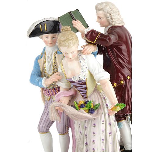 Композиция «Галантная сцена» Meissen