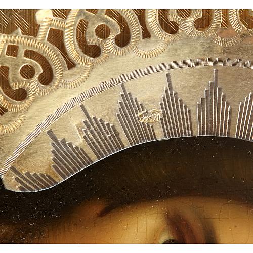 Венчальная пара «Спаситель и Богоматерь»