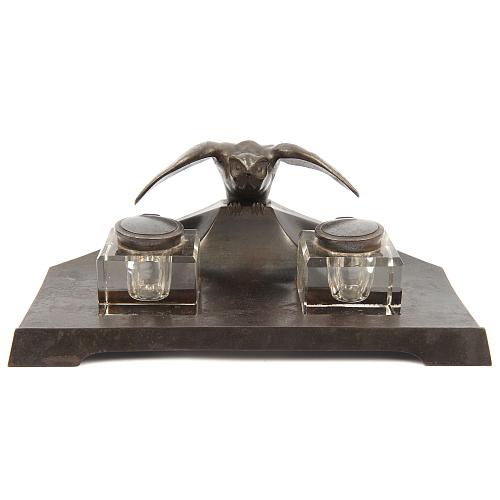 Чернильница «Сова». Модерн.