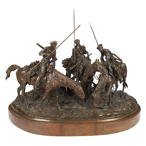 «Донские казаки – фуражиры». Лансере.