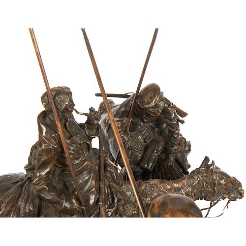 «Донские казаки – фуражиры». Лансере.