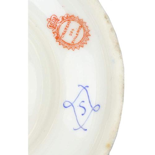 Вазы парные с крышками "Галантные сцены"