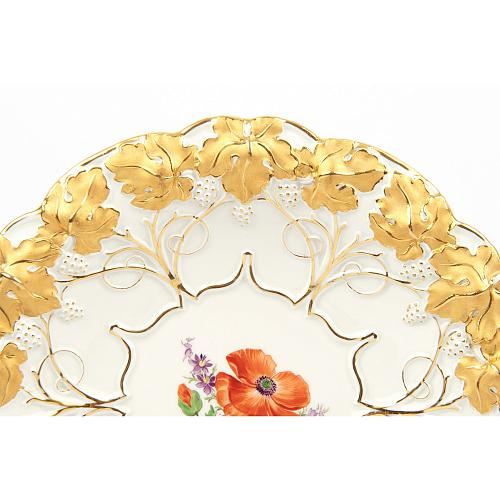 Блюдо «Букет». Meissen