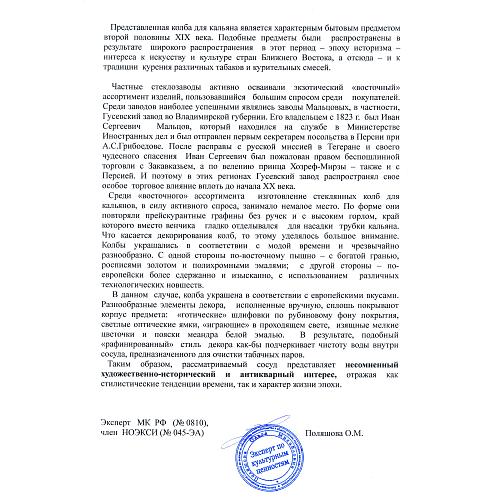 Экспертное заключение НОЭКСИ