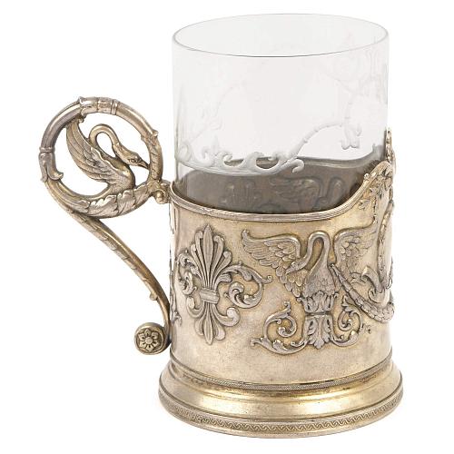 Подстаканник «Лебеди» СССР