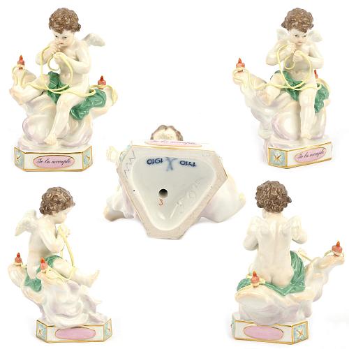 «Амуры с девизами». Meissen.