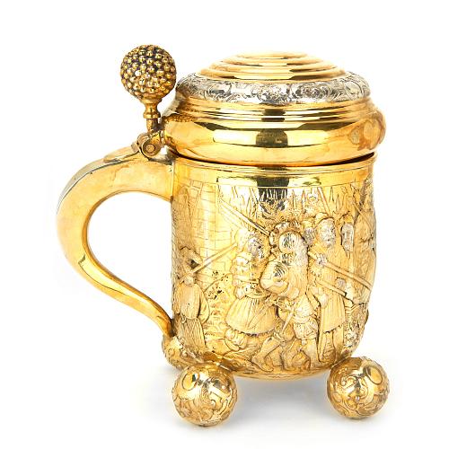 Кружка "Король Франков Людвиг с войском"