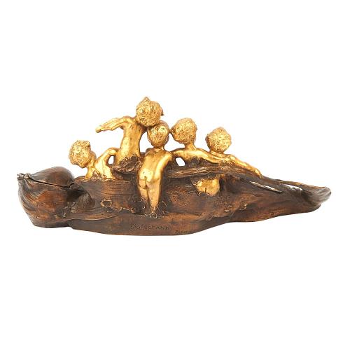 Чернильный прибор в стиле «Модерн»