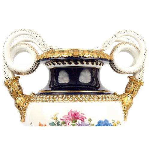 Ваза «Букет цветов». Мейссен.