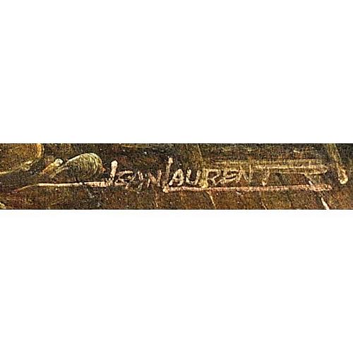 Картина "Парусник у пристани"