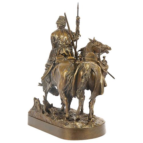 Композиция "Запорожец после битвы". Лансере.