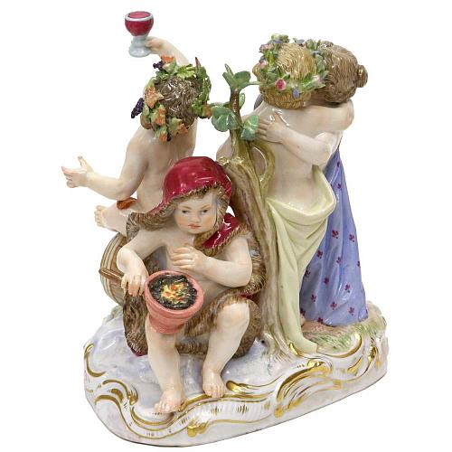 Скульптурная композиция "Аллегория "Времена года"