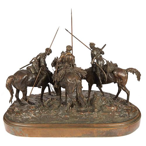 «Донские казаки – фуражиры». Лансере.