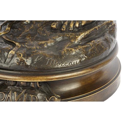 Скульптура "Давид, победитель Голиафа". Луи Огюст Моро.