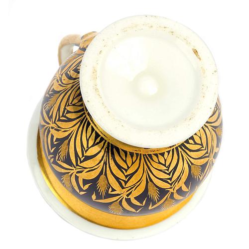 Чайная пара «Колосья». Фабрика Батенина.