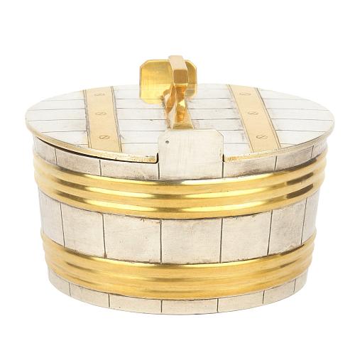 Икорница. Серебро царской России