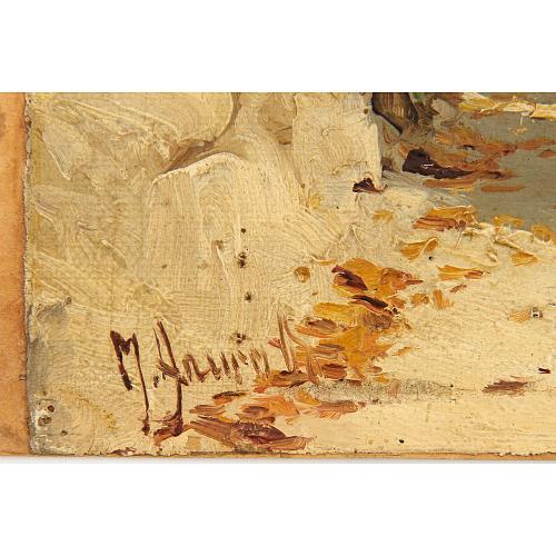 М. А. Алисов.  "Турецкая беседка в Ливадии"