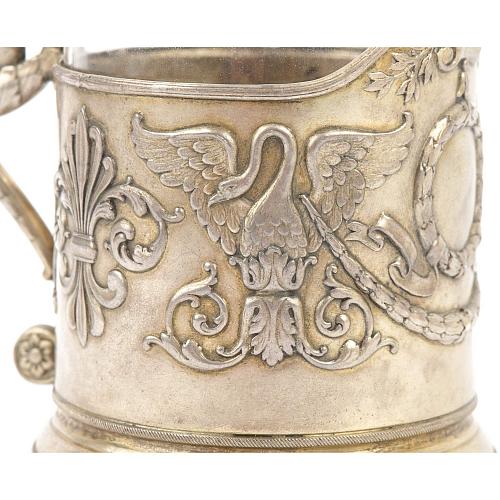 Подстаканник «Лебеди» СССР