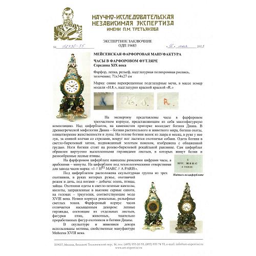 Экспертное заключение НИНЭ им. П.М.Третьякова