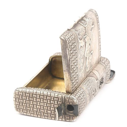 Портсигар «Русская тройка»