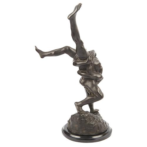 Скульптура «Борцы». Ламбо.