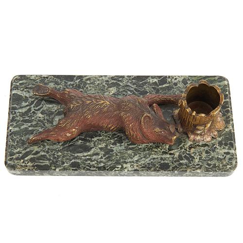 Настольное украшение «Медведь». Вена.