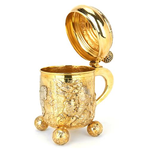 Кружка "Король Франков Людвиг с войском"