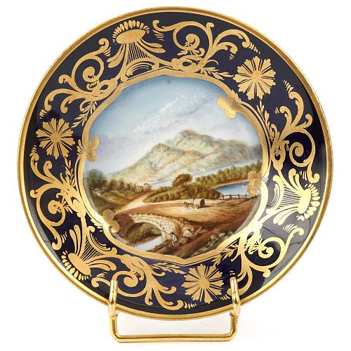 Чайная пара «Старая Англия». Дерби.