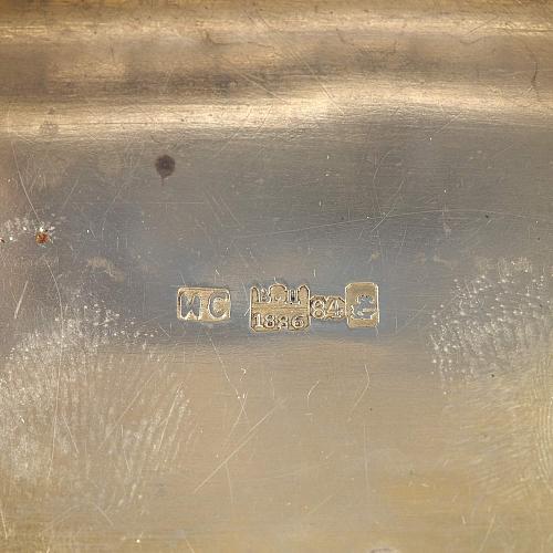 Портсигар «Русская тройка»