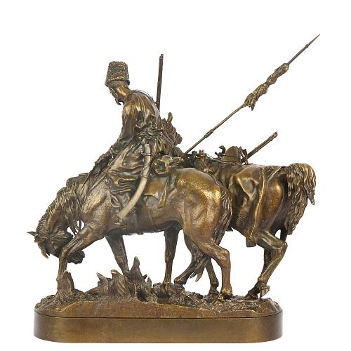 Композиция "Запорожец после битвы". Лансере.