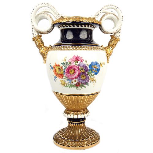 Ваза «Букет цветов». Мейссен.