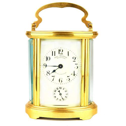 Каретные часы с будильником