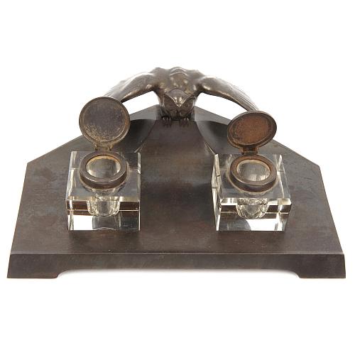 Чернильница «Сова». Модерн.