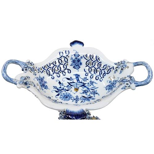 Декоративная ваза "Времена года" на подставке.