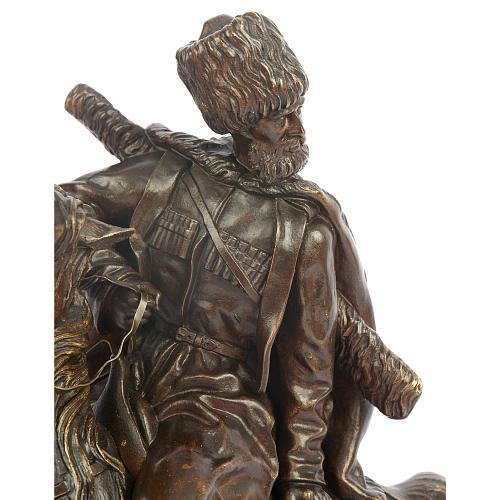 Скульптура «Линейный казак». Напс