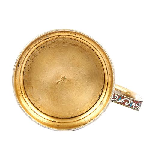 Подстаканник с эмалью