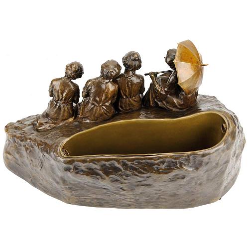 Кашпо "Вязальщицы" STRICKENDE MADCHEN