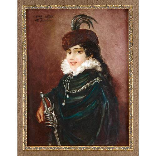 Пласт "Портрет девушки со шпагой"