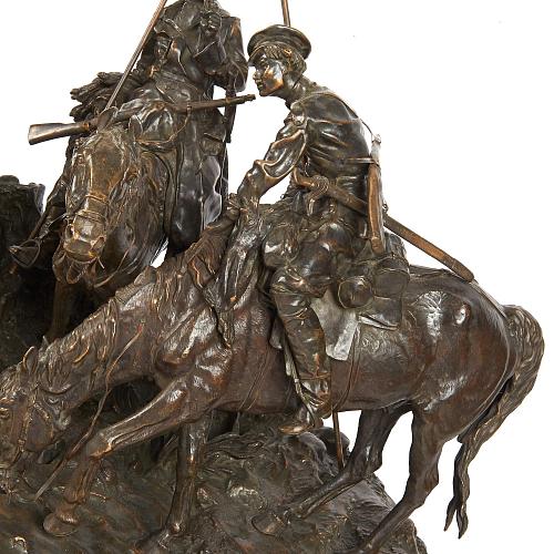 «Донские казаки – фуражиры». Лансере.