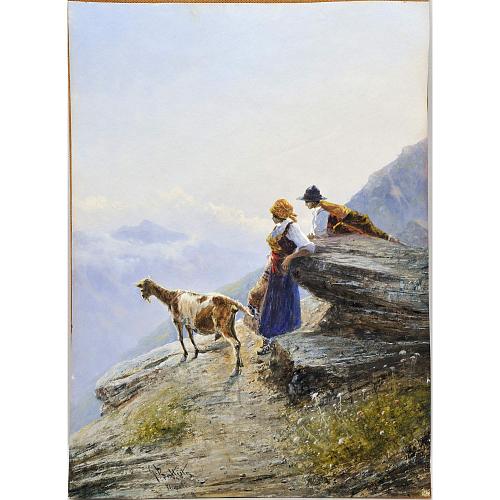 Джованни Баттиста. Парные пейзажи.