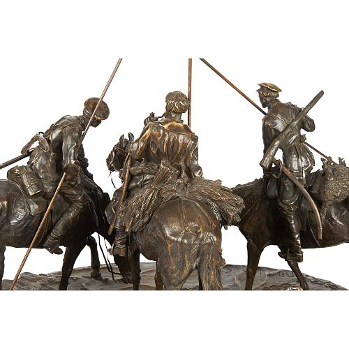 «Донские казаки – фуражиры». Лансере.