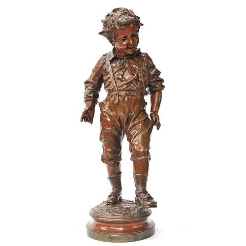 Скульптура кабинетная "Первые штанишки"