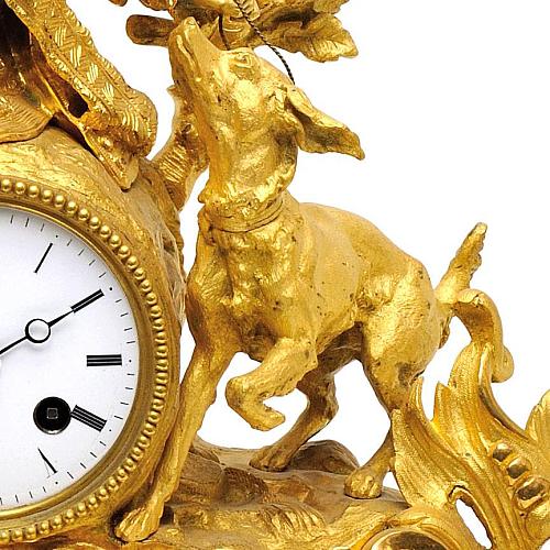 Каминные часы "Охотник"