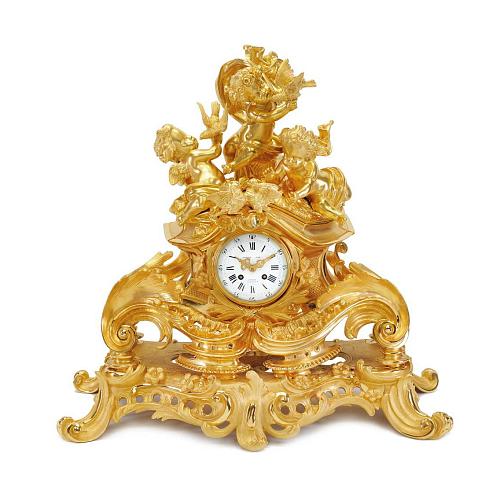 Каминный гарнитур в стиле Людовика ХV. Франция.