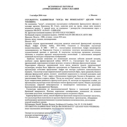 Экспертное заключение ГИМ.