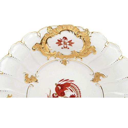 Блюдо «Сказочные птицы». Мейсен.