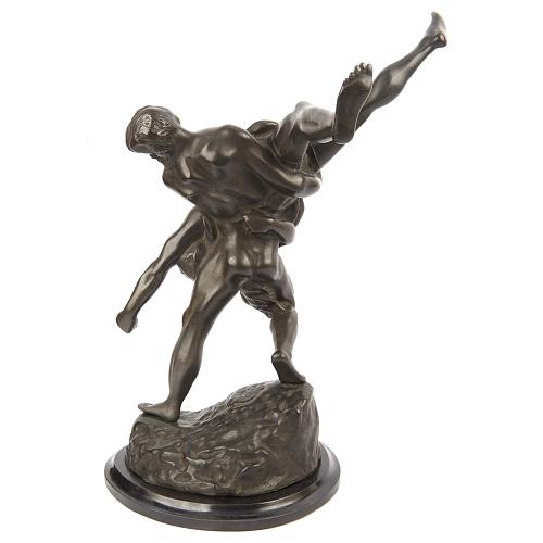 Скульптура «Борцы». Ламбо.