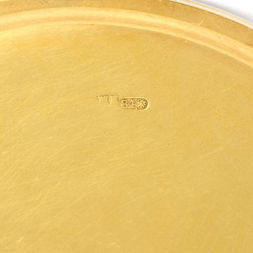 Икорница. Серебро царской России