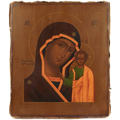 Икона "Пресвятая Богоматерь Казанская"