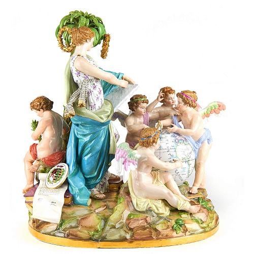 Композиция «Аллегория География»